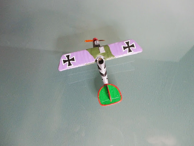 1/144 Albatros D.V diecast metal aircraft miniature