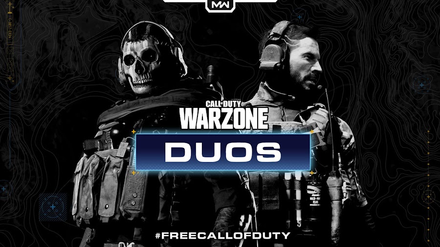 call of duty warzone battle royale duos mode modern warfare operator simon ghost riley pc ps4 xb1 infinity ward raven software activision