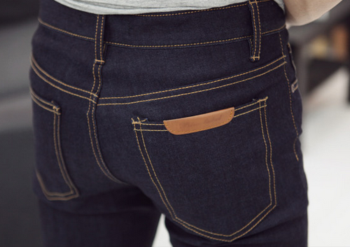 Slim Fit Jean with Pickstitch Detail