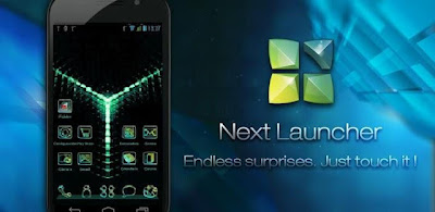 Glow Next Launcher 3D Theme