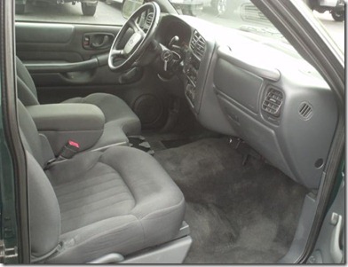 inside cab