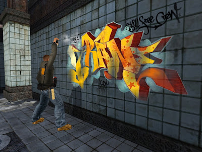 Ecko graffiti, alphabet graffiti