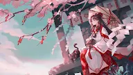 Enmusubi No Kami Falling Petals Onmyoji