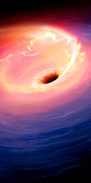 SciFi Black Hole Space Wallpaper