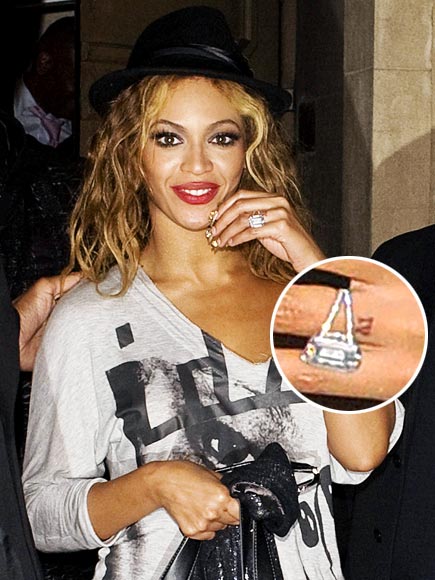 Beyonce tattoo On Wedding Finger