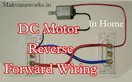 DC Motor Two Way Switch Reverse Forward Wiring With Diagram