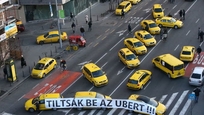 Újabb taxis sztárjk lesz ma Budapesten