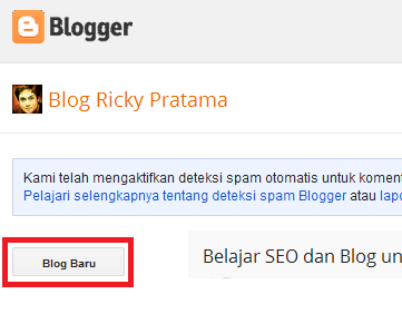 cara membuat blog di blogspot sampai SEO ready Cara Membuat Blog Di Blogspot Terbaru