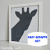 Easy Giraffe Art