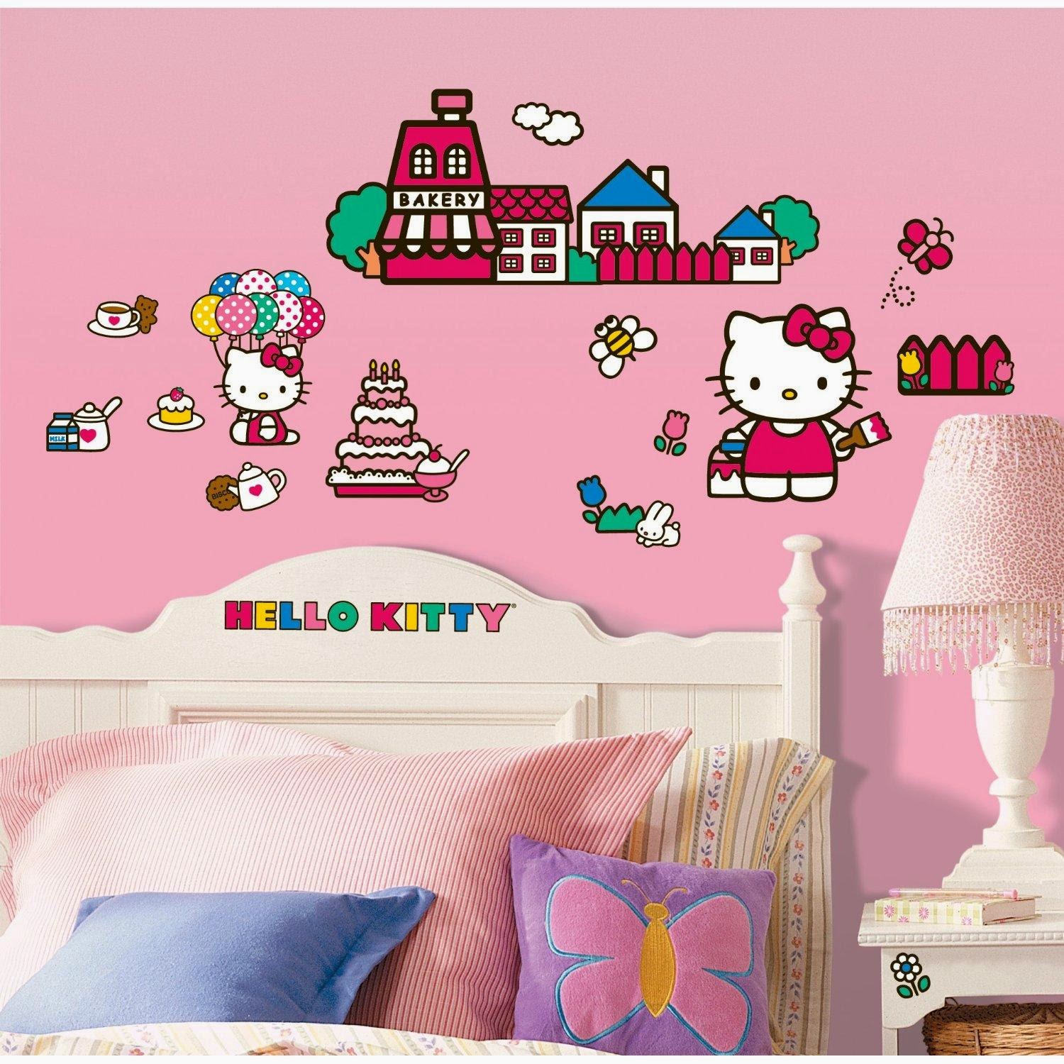 Desain Kamar Tidur Sederhana Hello Kitty Interior Rumah