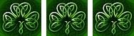 Tripple Celtic shamrock sm
