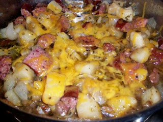 Potato Kielbasa Skillet