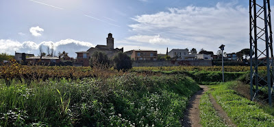 SANT SADURNÍ D'ANOIA A VILAFRANCA DEL PENEDÈS Camí de Sant Jaume del Penedès - Camí entre Santa Fe del Penedès i La Granada del Penedès a la zona de "les clotes"