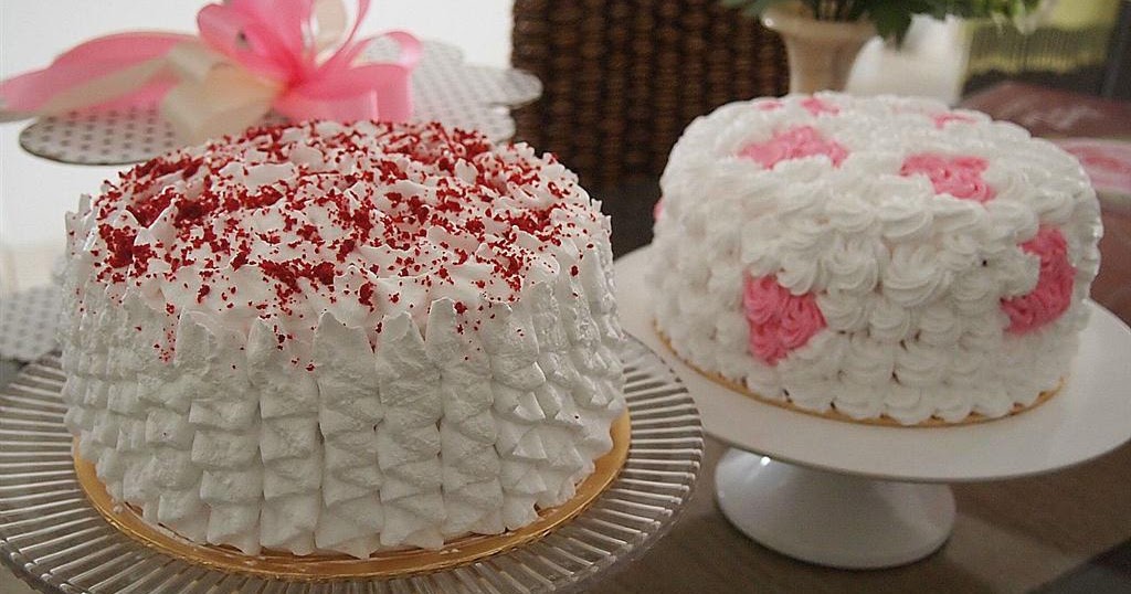 Tempahan Kek - Red Velvet Ruffle Cake  Blog Citarasa wan