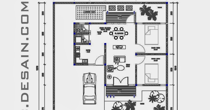 Desain Rumah Dwg Gratis