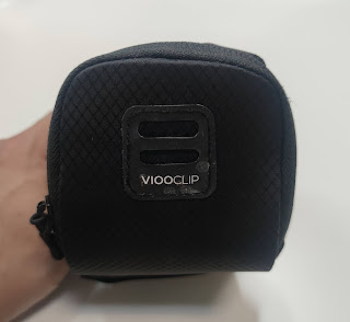 The entrance of the saddle bag where the VIOOCLIP is