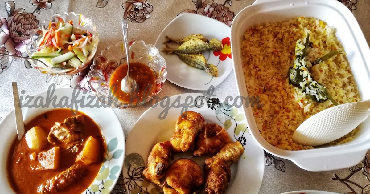 Izahafizah.blogspot.com: Resepi nasi minyak gulai ayam.