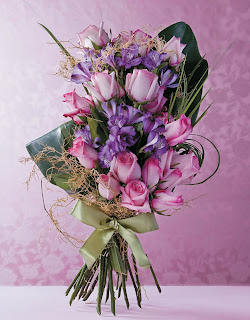 lindo bouquet de noiva lilas