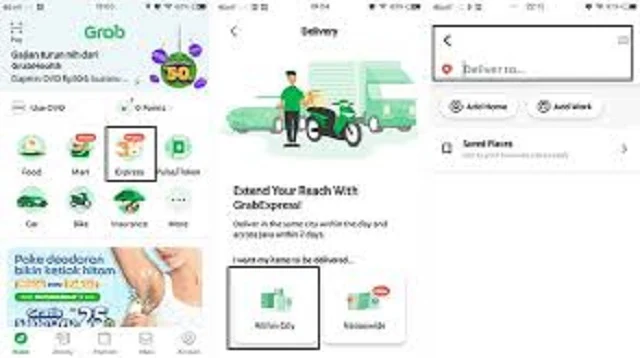 Cara Daftar Grab Same Day
