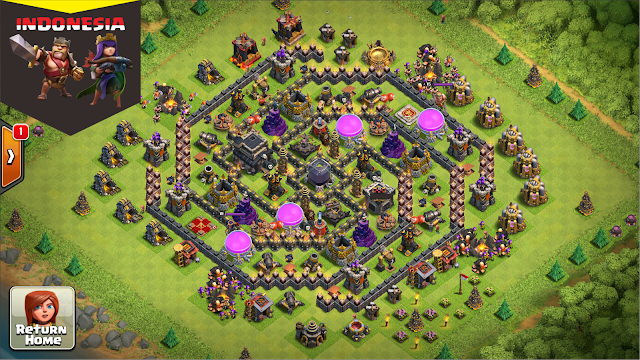 18 Base COC TH 9 Terkuat Di Dunia