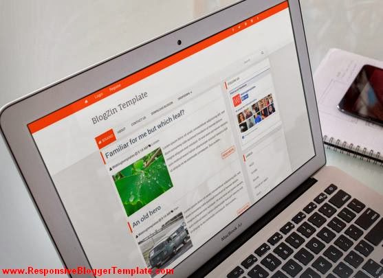 Blogzin Responsive Blogger Template