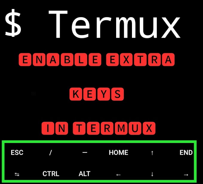How to Enable Extra Keys in Termux