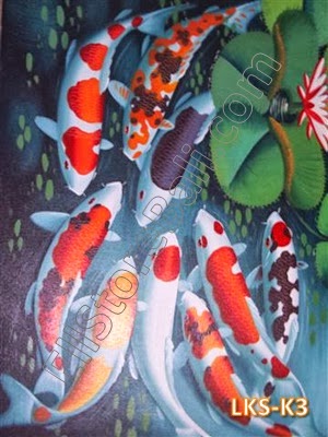 Lukisan Ikan Koi