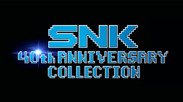 Anunciado a coleção SNK 40th Anniversary para Switch