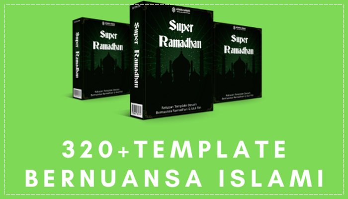  Super Ramadhan - Ratusan Template Desain Bernuansa Ramadhan & Idul Fitri