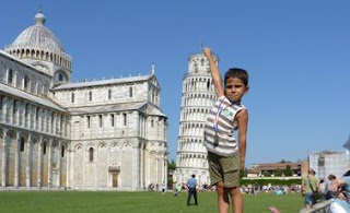 La Torre de Pisa.