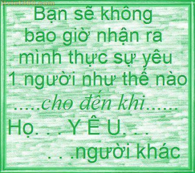 Những câu nói hay về tình yêu, người thực sự yêu mình