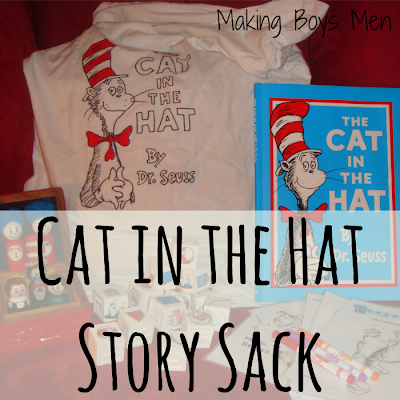 Cat in the hat story sack