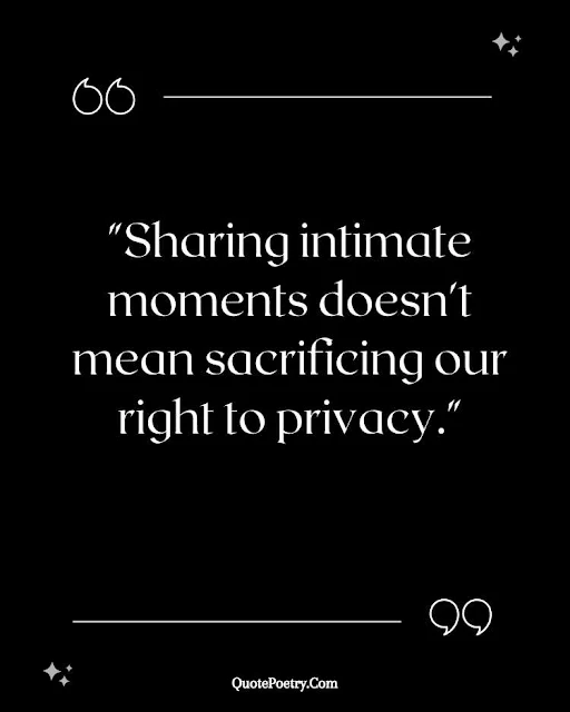 Quotes About Privacy In A Relationship