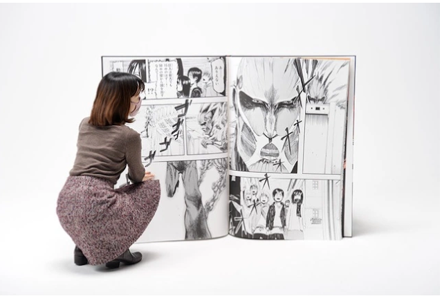 Manga Shingeki no Kyojin raksasa
