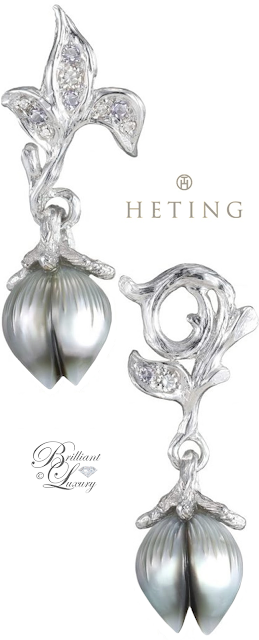 Brilliant Luxury ♦ Heting Bellflower Earrings