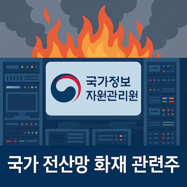 국가정보자원관리원 화재 관련주 썸네일