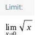 How to compute limit in Python using Sympy