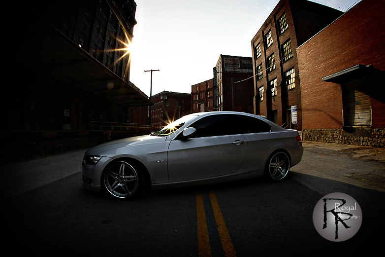 A Man's Car BMW 335i Custom Wheels for Sale