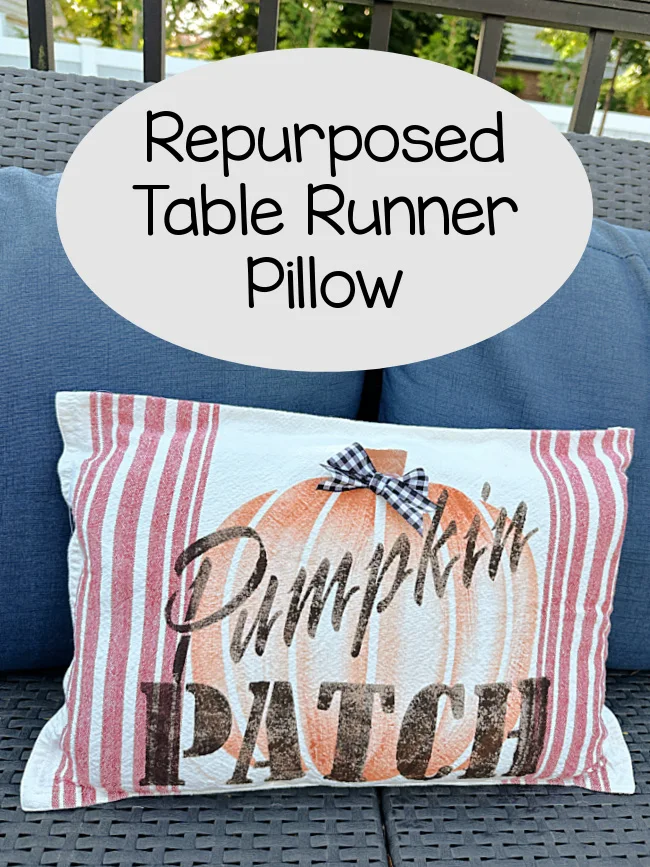 fall pillow and overlay