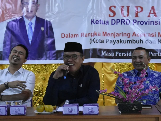 Tampung Aspirasi Masyarakat, Ketua DPRD Sumbar Supardi Beri Solusi