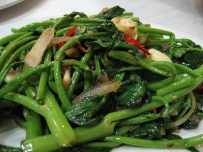 Indonesia Secret Kitchen Tumis Kangkung recipe