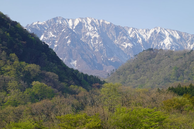 鳥取県道30号赤碕大山線　大山環状道路　香取　大山の眺望