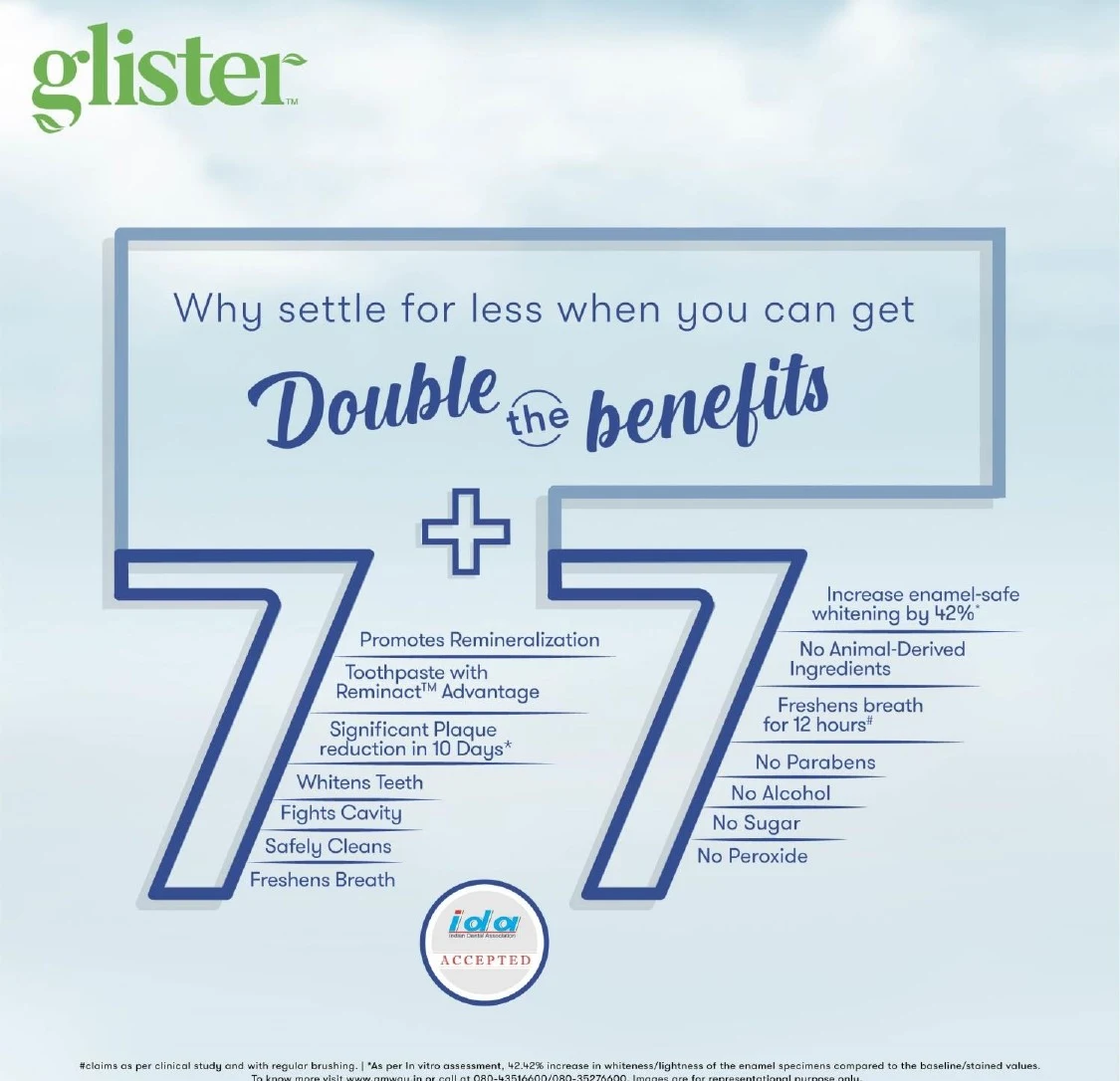 New Glister Multi-Action Toothpaste