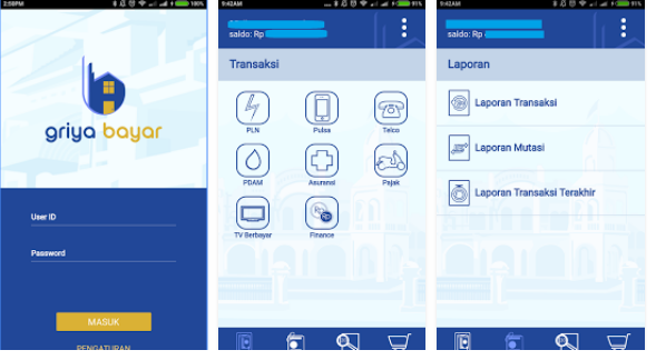 Aplikasi Mobile Griya Bayar