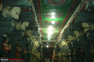 Inside  Kanyakumari Temple