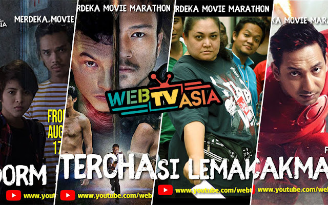 Sempena Bulan Kemerdekaan Youtube WebTV Asia Belanja 50 Buah Filem Tempatan Secara Percuma