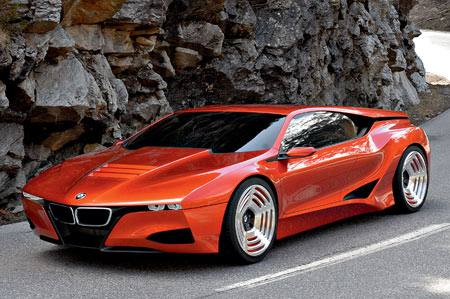 The BMW M1 Hommage blends a wide aggressive stance with intentionally 