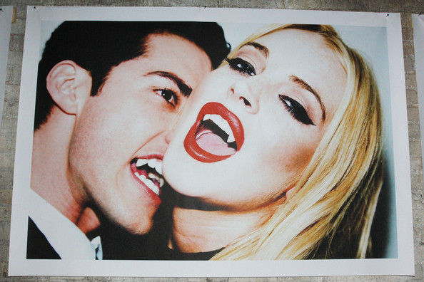 lindsay lohan vampire pics. Trevino photoshoot withcomparis hilton lindsay lohan looks hot even when