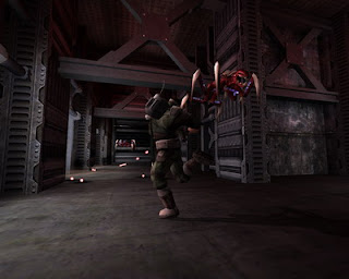 Tremulous is a free, open source game that blends a team based FPS with elements of an RTS. Players can choose from 2 unique races, aliens and humans. Players on both teams are able to build working structures in-game like an RTS. These structures provide many functions, the most important being spawning. The designated builders must ensure there are spawn structures or other players will not be able to rejoin the game after death.