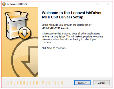 MTK USB Drivers Lenovo All Versions